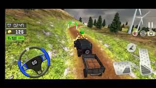 Jeep Driving Offroad Simulator 2024 - Luxury SUV 4x4 Prado Derby Mud and Rocks - Androids gameplay . screenshot 4