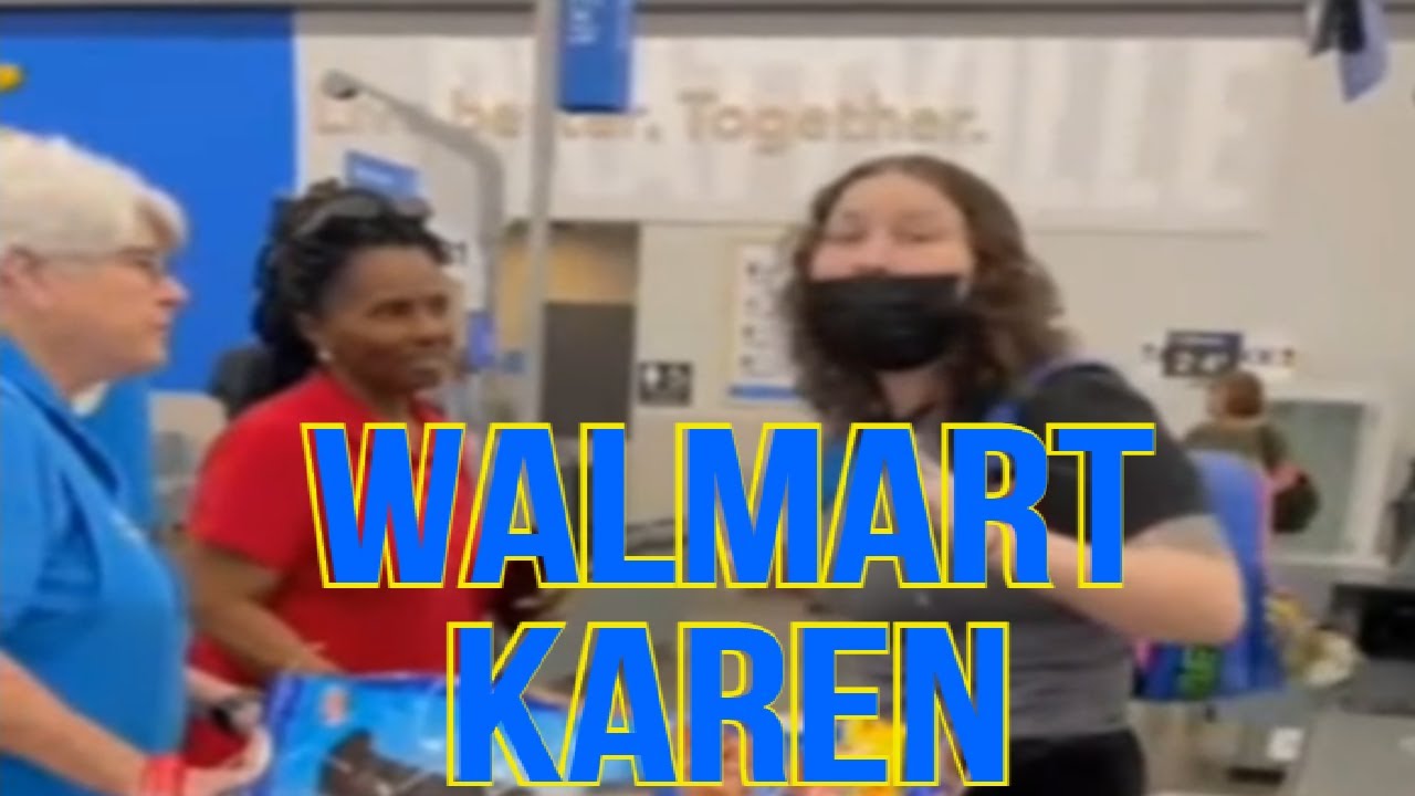 WALMART KAREN Goes Crazy On Customer When SHE'S IN THE WRONG!! YouTube