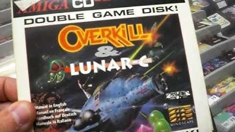 A collection of Commodore Amiga CD 32 games