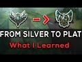 What I learned Climbing From Silver To Platinum + Tips For Climbing | Monday Mastery 2