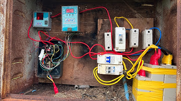 Jagwar 3 Phase Motor Digital Auto Switch / Dry Run Protection / Timer Function .