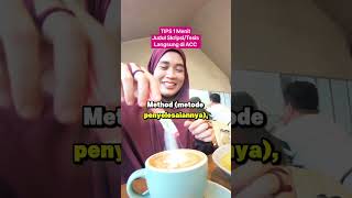Tips 1 Menit :Judul skripsi/Tesis Langsung di ACC 🔥