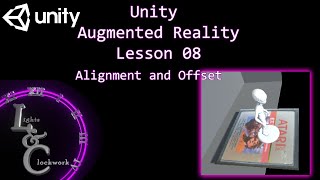 Unity AR - Augmented Reality Tutorial Lesson 08 -Object Alignment and Offset