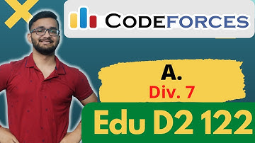 A. Div. 7 | Level A | Educational Codeforces Round 122 | Division 2 || Maths