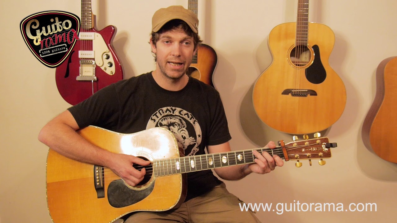 Cours guitare Folk Fingerpicking Trad FREIGHT TRAIN / Elisabeth Cotten