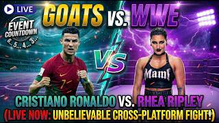 RONALDO vs RHEA RIPLEY: Who is the Real Boss? 🔥 #WWE2K25 #ShortsLive