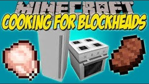 Cooking for block heads Minecraft mod showcase