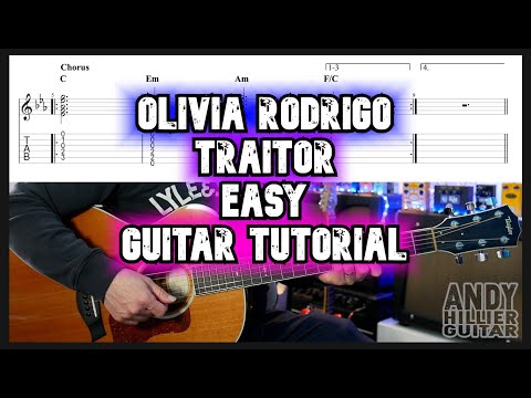 Aula violão, Olivia Rodrigo - Traitor