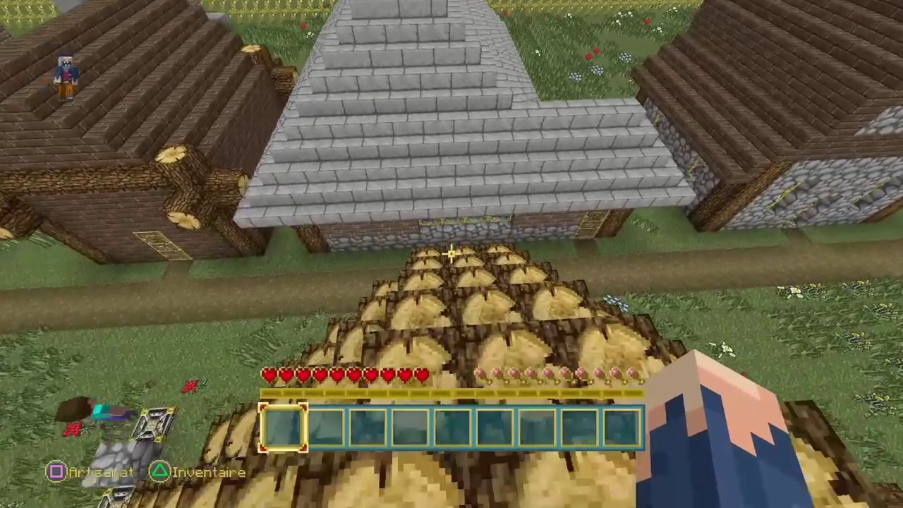 CACHE CACHE SUR MINECRAFT PS4 !!!!! ÉPISODE 15 !  MAP VILLAGE !!!!!