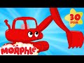 My Magic Excavator - My Magic Pet Morphle Digger/excavator Construction Vehicle Video for Kids!