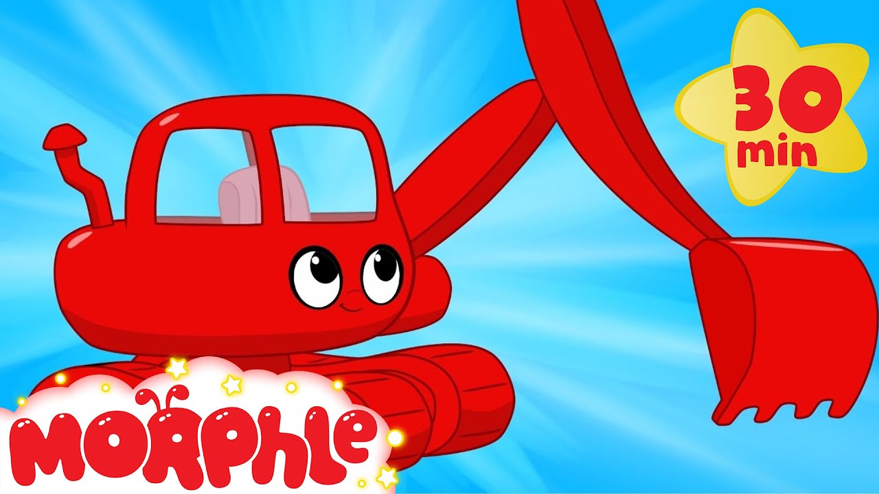 My Magic Excavator My Magic Pet Morphle Digger excavator My Magic Excavator My Magic Pet Morphle Digger excavator