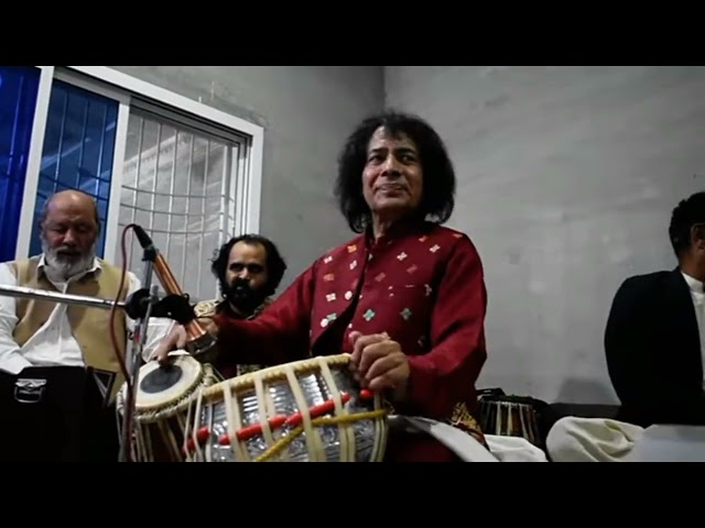 Ustad Tari Khan in Hafizabad  New Solo Tabla class=
