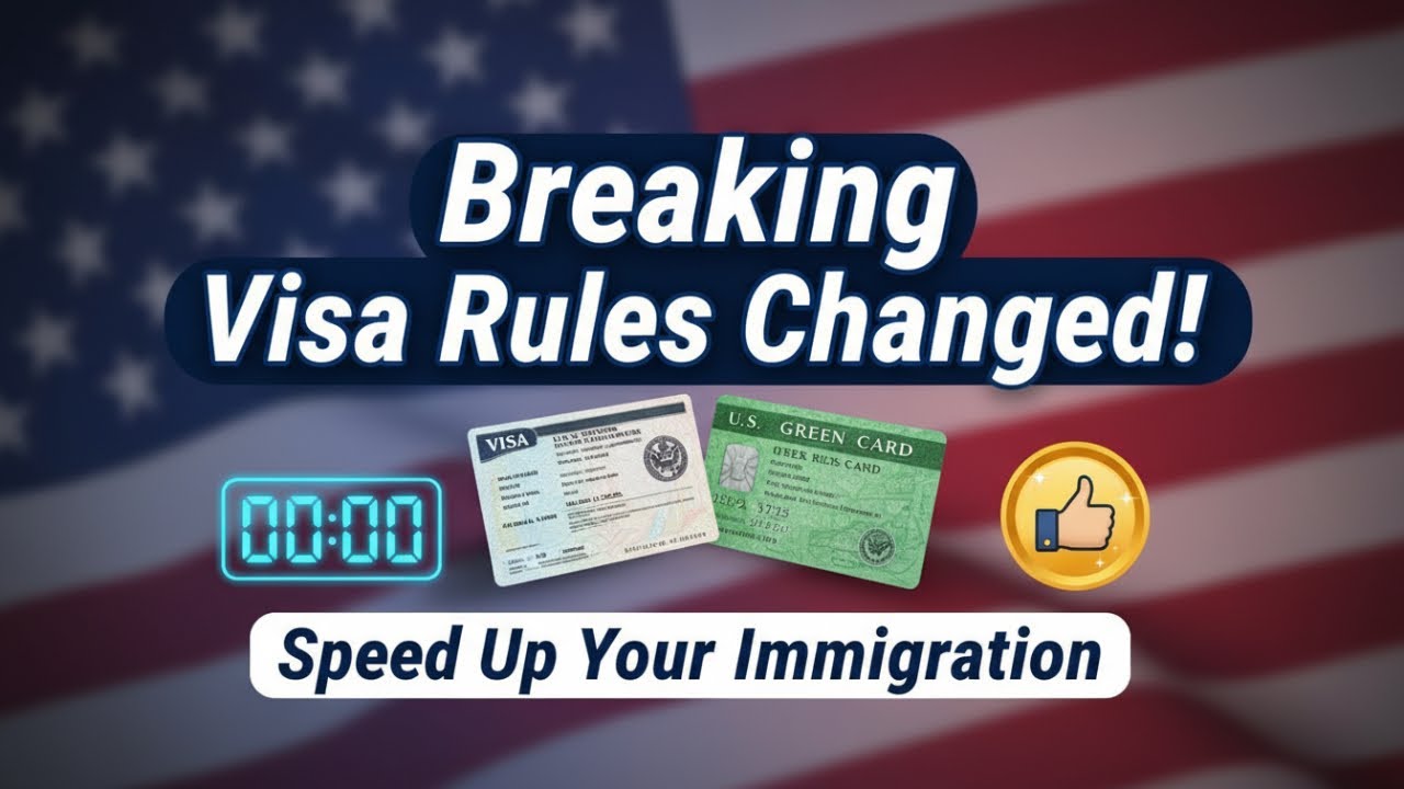 Breaking: Major Change in U.S. Visa Rules You NEED to Know Now! - YouTube