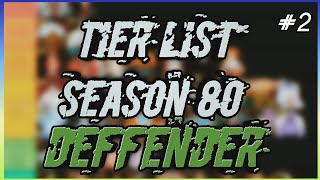 Tier List 80 Season PART #2 | Составляю тир лист Дефферов 2 ЧАСТЬ | One Piece Bounty Rush OPBR