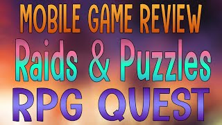 RAIDS & PUZZLES: RPG QUEST - Mobile Game Review screenshot 2