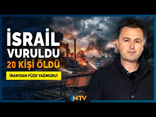 Demir Kubbe, İran'ın Füze Yağmuru Karşısında Etkisiz Kaldı! İsrail'de 20 Kişi Öldü | NTV