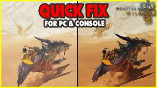 QUICK FIX "Washed out" Monster Hunter Wilds
