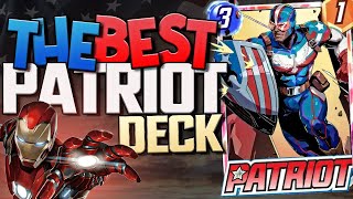 EFFORTLESS WINS with THE BEST PATRIOT DECK  in MARVEL SNAP