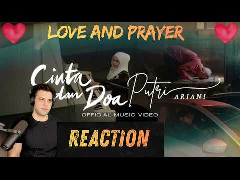 PUTRI ARIANI REACTION TO LOVE AND PRAYER (Official Music Video)