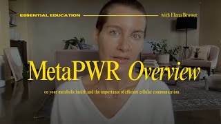 MetaPWR Overview - On Your Metabolic Health