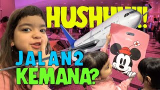 VLOG - NAIK PESAWAT TERBANG KE MANA?