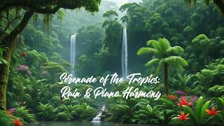 Serenade of the Tropics Rain & Piano Harmony - A Tranquil Escape to Nature's Symphony #relax #piano