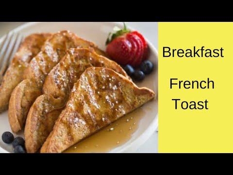 Lazy morning breakfast French toast in tamil