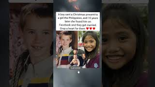 He Sent a Christmas Gift to a Girl in the ,15 Years Later She Found Him and They Got Married❤️