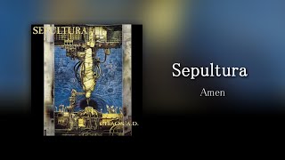 Sepultura - Amen (Guitar Backing Track with Tabs)