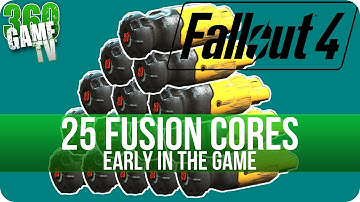 Fallout 4 - 22 Fusion Core Locations early in the Game - How to get 25 Fusion Cores very early