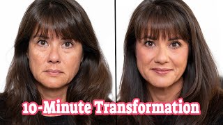 EASY Makeup Look for Beginners Over 50 | 10 Minute Face