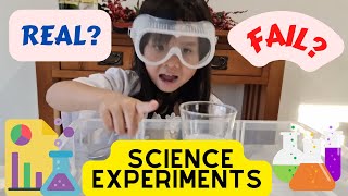 Testing viral tiktok Science experiments