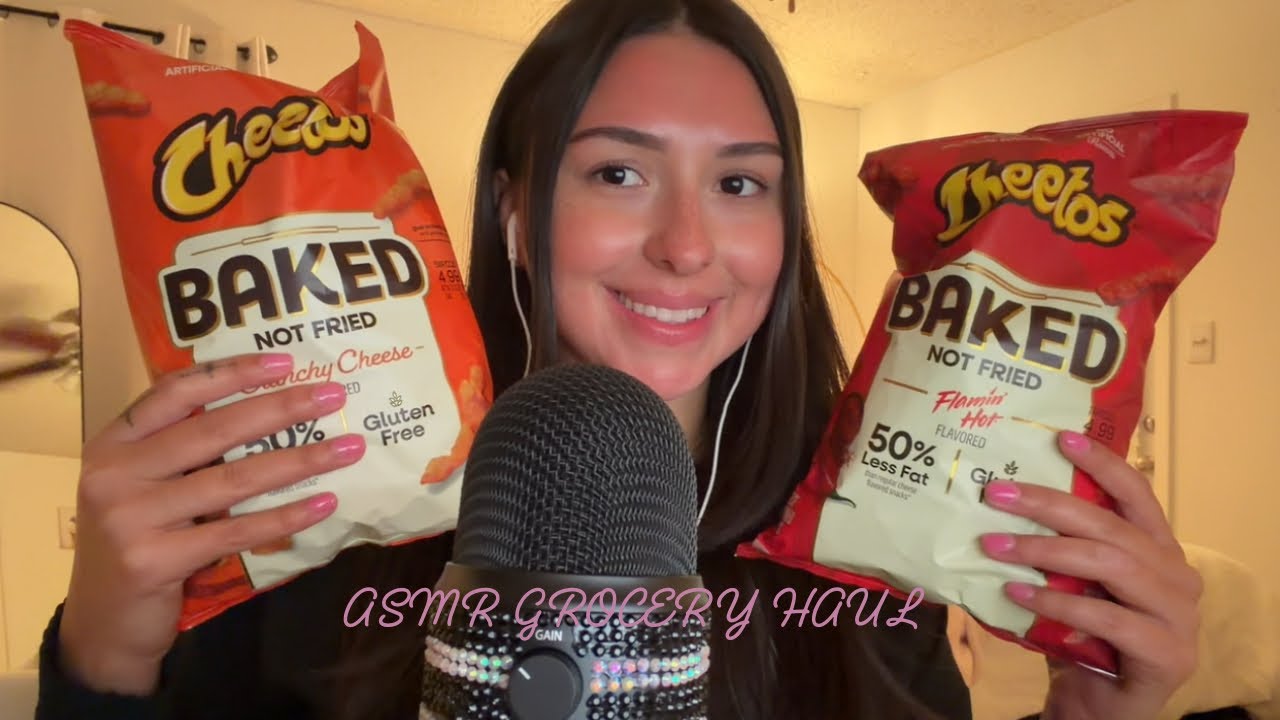 ASMR GROCERY HAUL🥞(breathy whispers) 