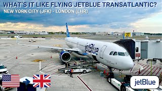 REVIEW | JetBlue Airways | New York City (JFK) - London (LHR) | Airbus A321neo | Economy