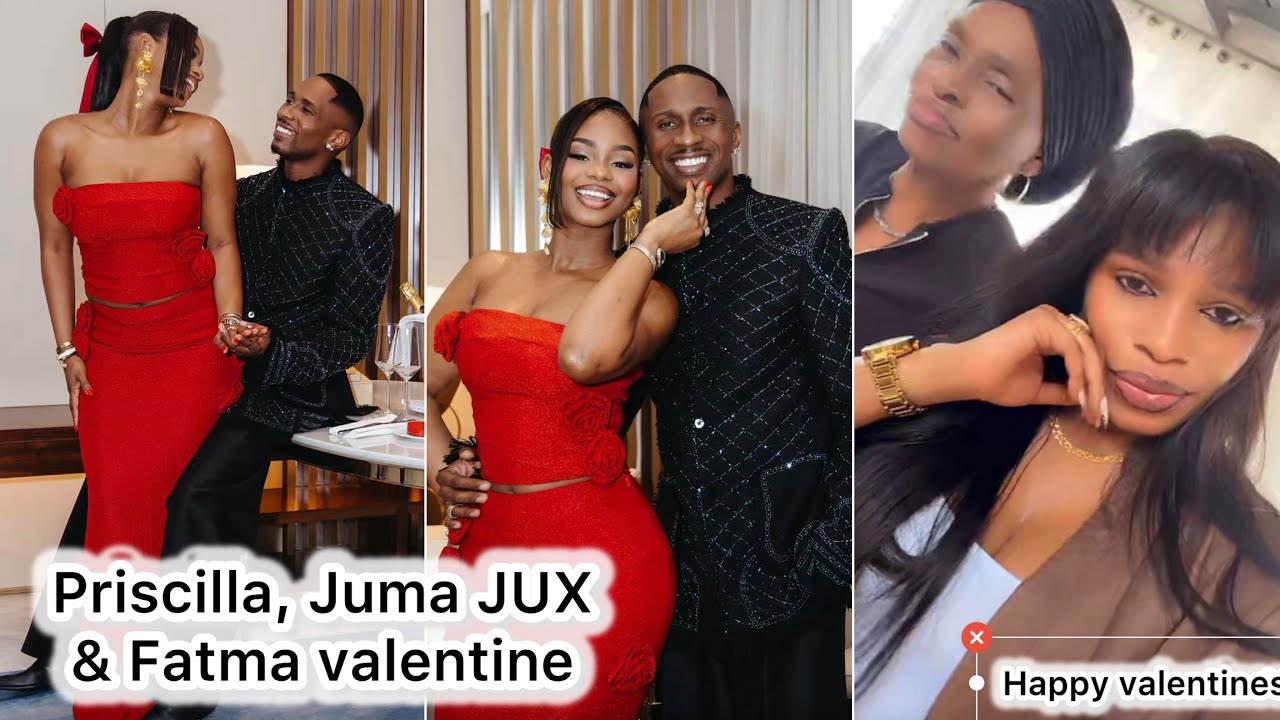 Как Присцилла, Джума Джукс и Фатма отметили День святого Валентина #priscilla