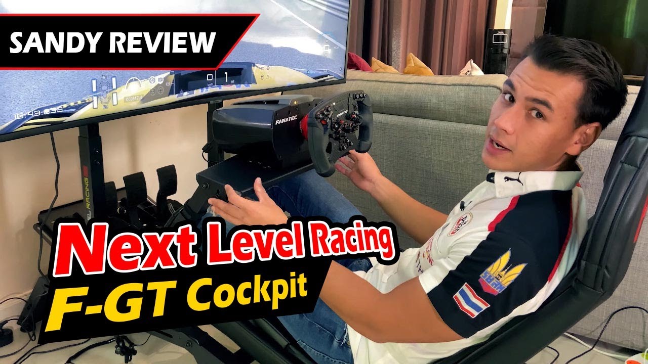 F-GT Formula & GT Racing Simulator Cockpit by Next Level Racing