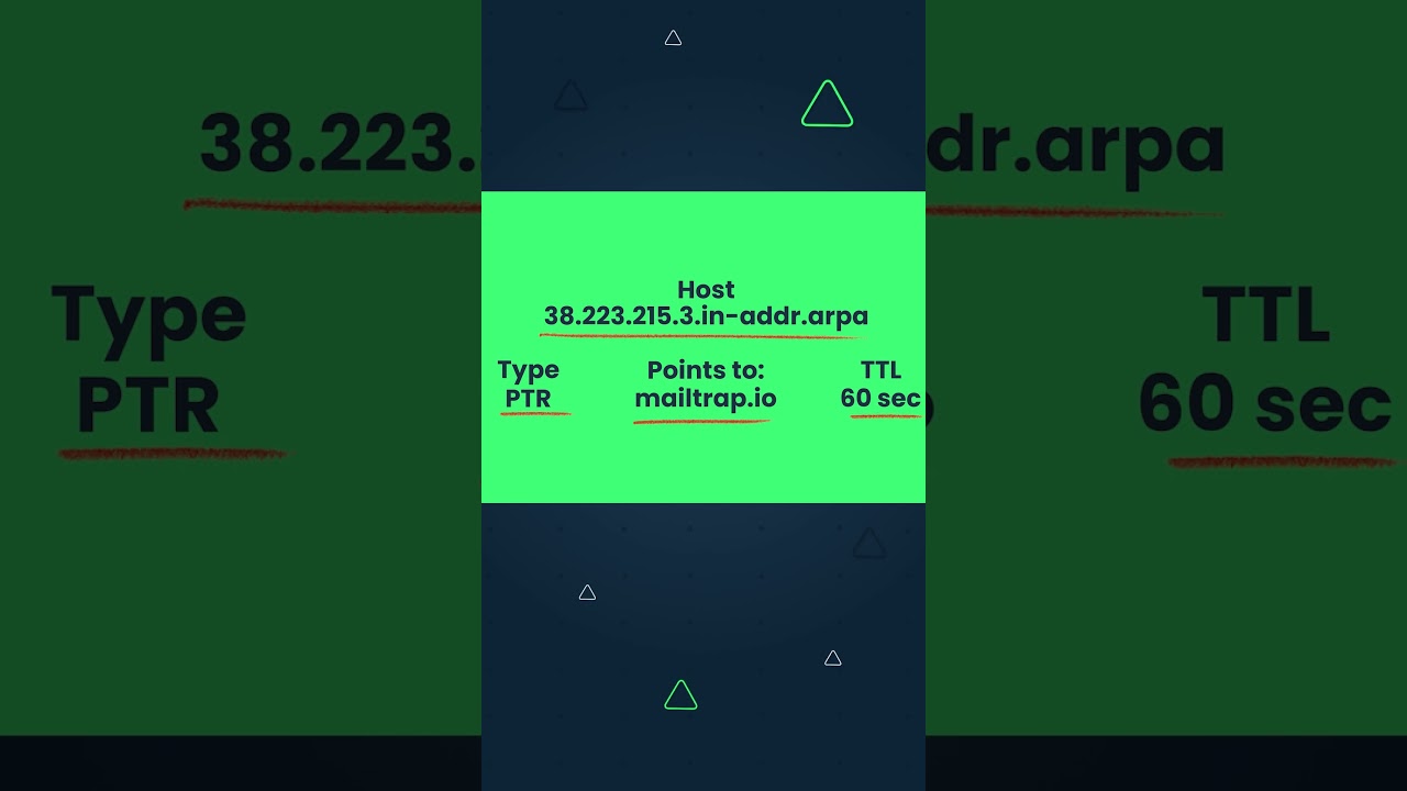 What’s inside a typical PTR record? - Email FunFact by Mailtrap