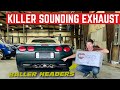 $5,000 Rat Infested Corvette Gets A MASSIVE Sound Upgrade *NEW EXHAUST*