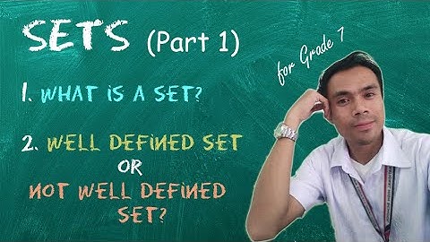 SETS (Part 1) Tagalog - English