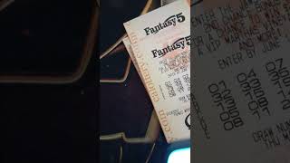 Ca Lottery fantasy five pick 5 #calottery #scratchers
