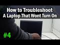 How to fix or troubleshoot a laptop that wont turn on 4 nothing works