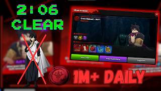 Act 1 Crow Hideout fastest clear Anime Expeditions