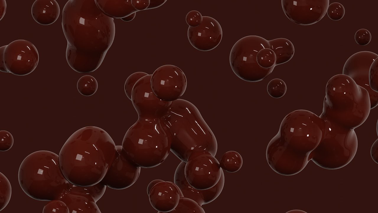 This gorgeous brown Pure Glossy Ball Metaball Live wallpaper