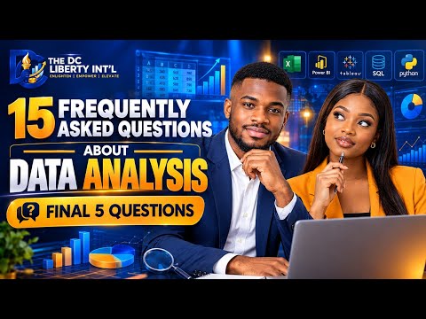 5 Important Data Analysis Questions Every Beginner Should Know! | Day 3 | DC Liberty Int’l