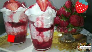 Strawberry with Fresh Cream || Mahabaleshwar Famous Strawberry Cream || Garden Fresh Strawberry 🍓 screenshot 5