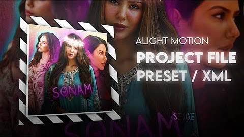 Mi Amor Project File Preset/XML -- ALIGHT MOTION