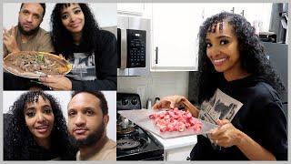 Late Night Cooking with Amena and Elias | EASY TIBBS!