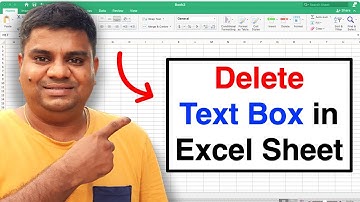 Hoe een tekstvak in Excel te verwijderen