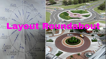 How to layout a roundabout or complete circle on site with Leica Total Station TS09 Plus in English