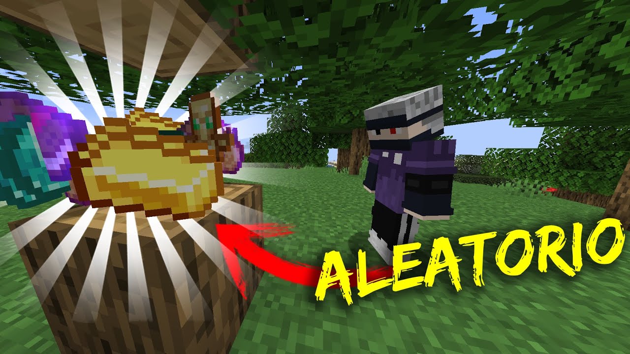 MINECRAFT pero TODOS Los DROPS son ALEATORIOS.. - YouTube